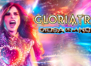 Gloria Trevi en concierto.